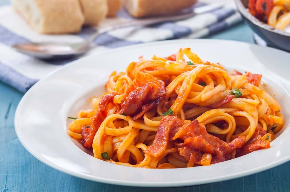 LINGUINE ALL’AMATRICIANA - La Doria