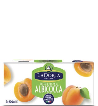 ALBICOCCA succo e polpa – brik 3×200 ml - La Doria